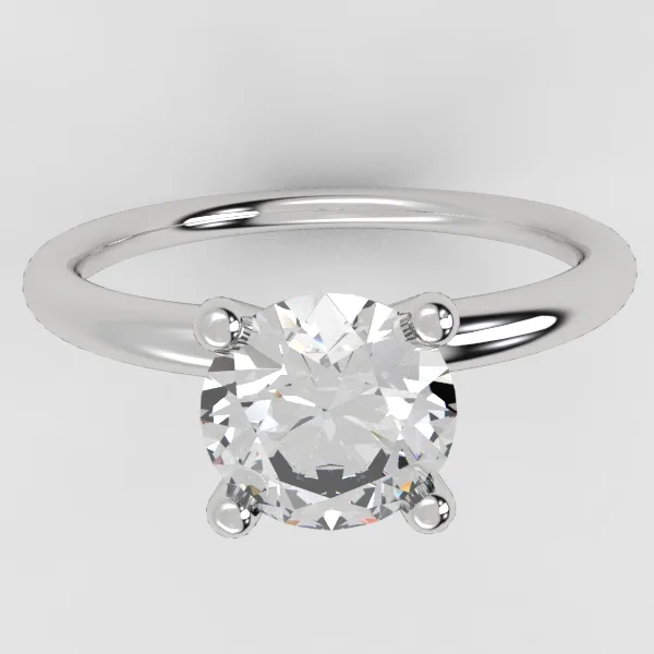 Diamond band//Engagement Ring//natural or Lab diamonds//all size//Model ER22 · 3