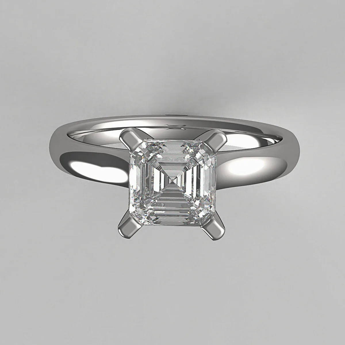 Diamond ring // Engagement ring // Gift for women // CVD diamond // For women // ER14 · 6