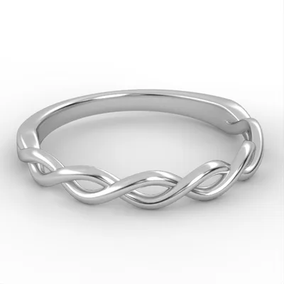 Gold Ring//Wedding Ring//white gold//roz gold//for women//model WR23