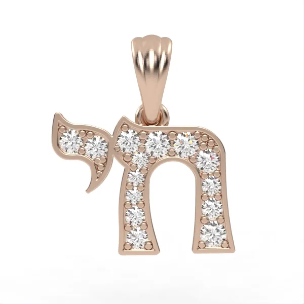 Diamond Pendant, gold pendant,present, for women, model DP1 · 2