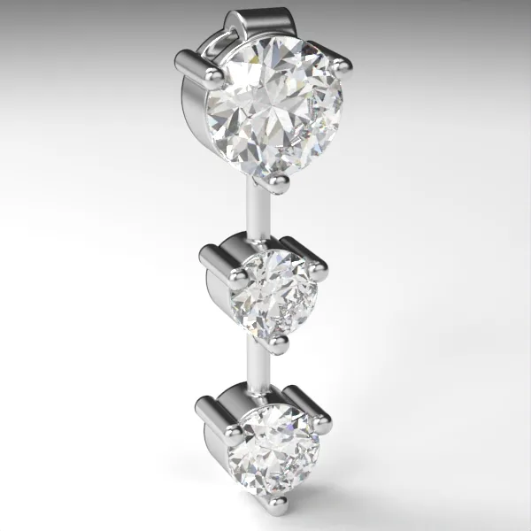 Diamond Pendant // Gold pendant // Natural // Lab diamond // Gift for women // DP21 · 1
