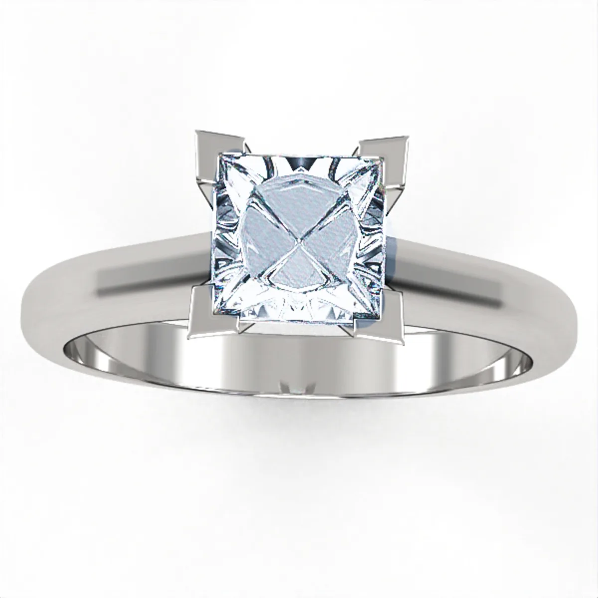 Diamond ring // Gold ring// CVD diamond// gift for women//engagement band//dr12 · 6