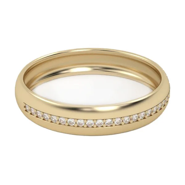 Diamond ring // Wedding gold ring // CVD diamond // Gift for women // Set rings // Model WR10 · 3