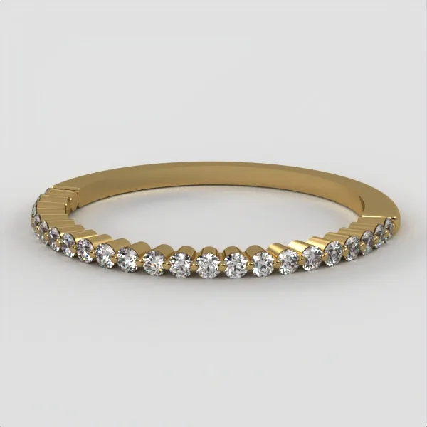 Diamond ring // Wedding gold ring // CVD diamond // Gift for women // Model WR47 · 1