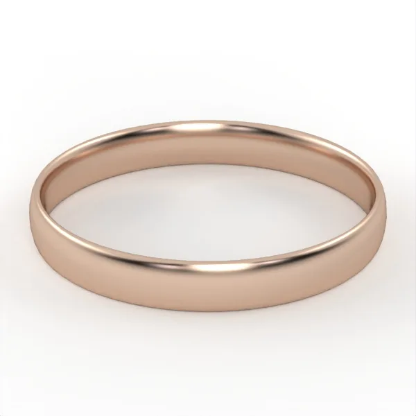 Gold ring // Wedding Ring // White gold // Roz gold // For men // For women // Model WR31 · 1