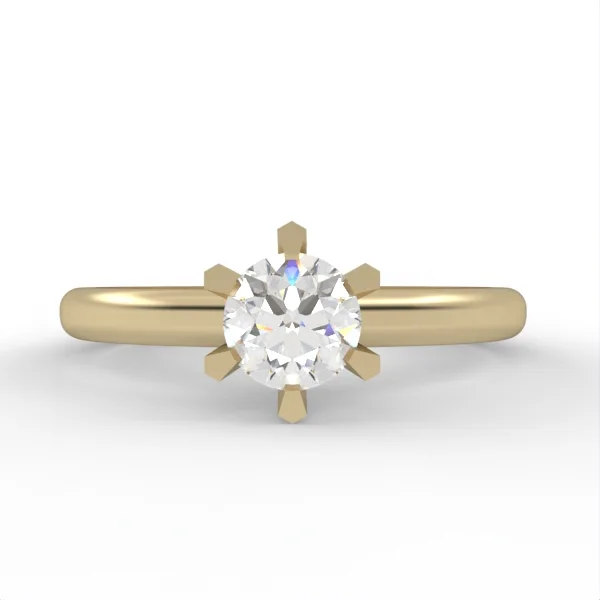 Engagement Ring // Diamond Band // Wedding Ring // White Gold // Rose gold // ER16 · 2