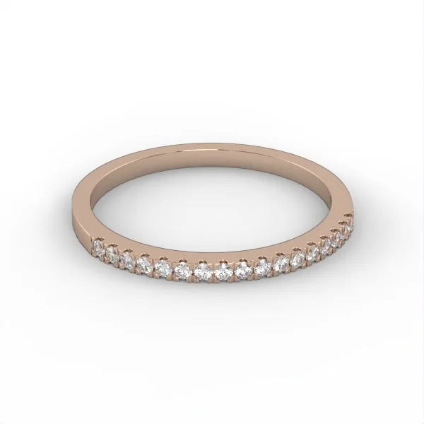 Diamond ring // Wedding gold ring // CVD diamond // Gift for women // Model WR11 · 1