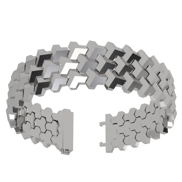 Gold Tennis Bracelet Model BR19 · 2