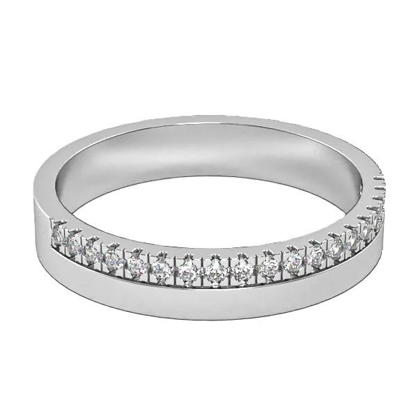 Diamond Wedding Ring // Gold wedding ring // CVD diamond // Gift for woman // Set rings // WR9 · 3