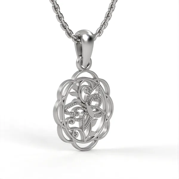 Gold Pendant // Fine jewelry // Gift for women/present // Model DP48 · 3