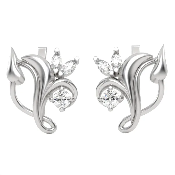 Diamond Earrings Model EAR13 · 3