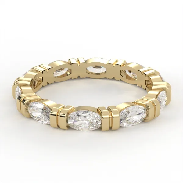 Buy diamonds wedding ring // Wedding ring with diamonds // CVD diamonds // WR45 · 3