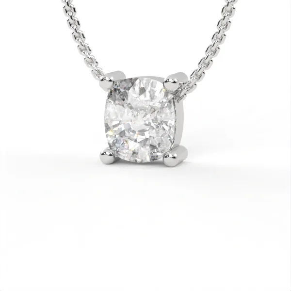Gold // Pendant // Natural diamond // CVD diamond // 0.5 carat // Cushion, DP35 · 2