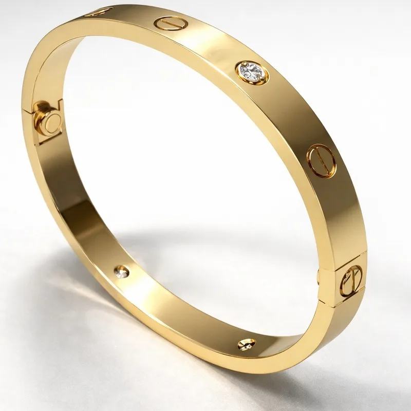 Gold and Diamond Bracelets