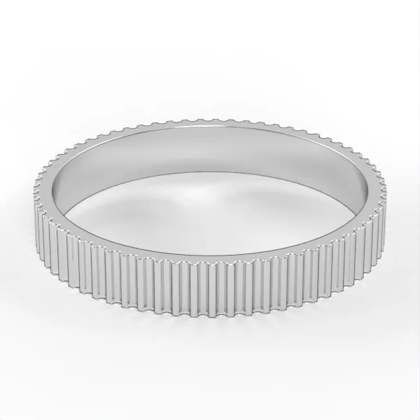 Gold Ring // Wedding Ring // White gold // Roz gold // For men // For women // Model WR29 · 1
